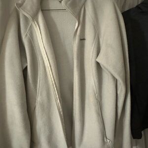 Columbia Off-White Fleece Jacket